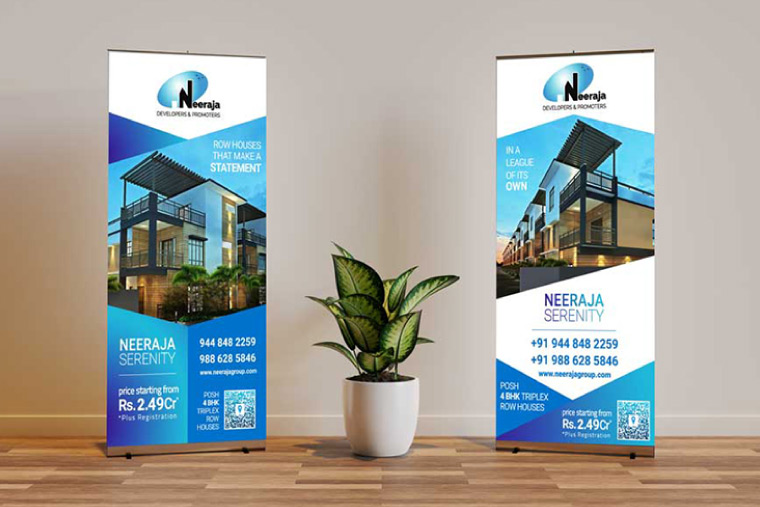 Standee Design at ScanDesignz