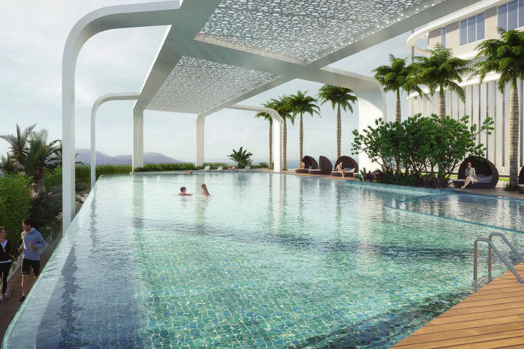 Swimming pool redner at ScanDesignz