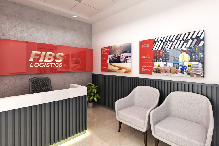 Office Front Desk 3d Render at ScanDesignz